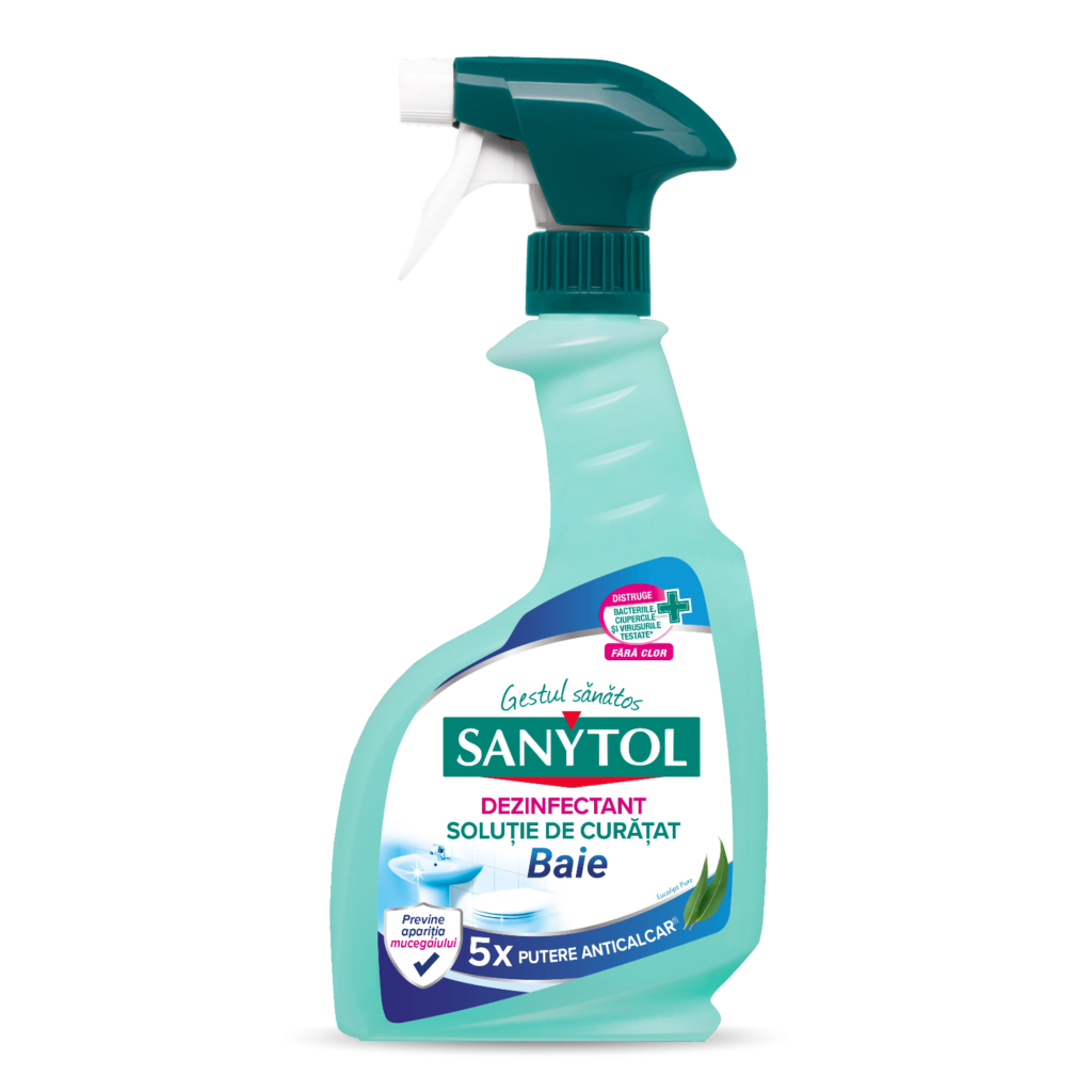 Sanytol, expertul în dezinfectare fără înălbitori - Sanytol
