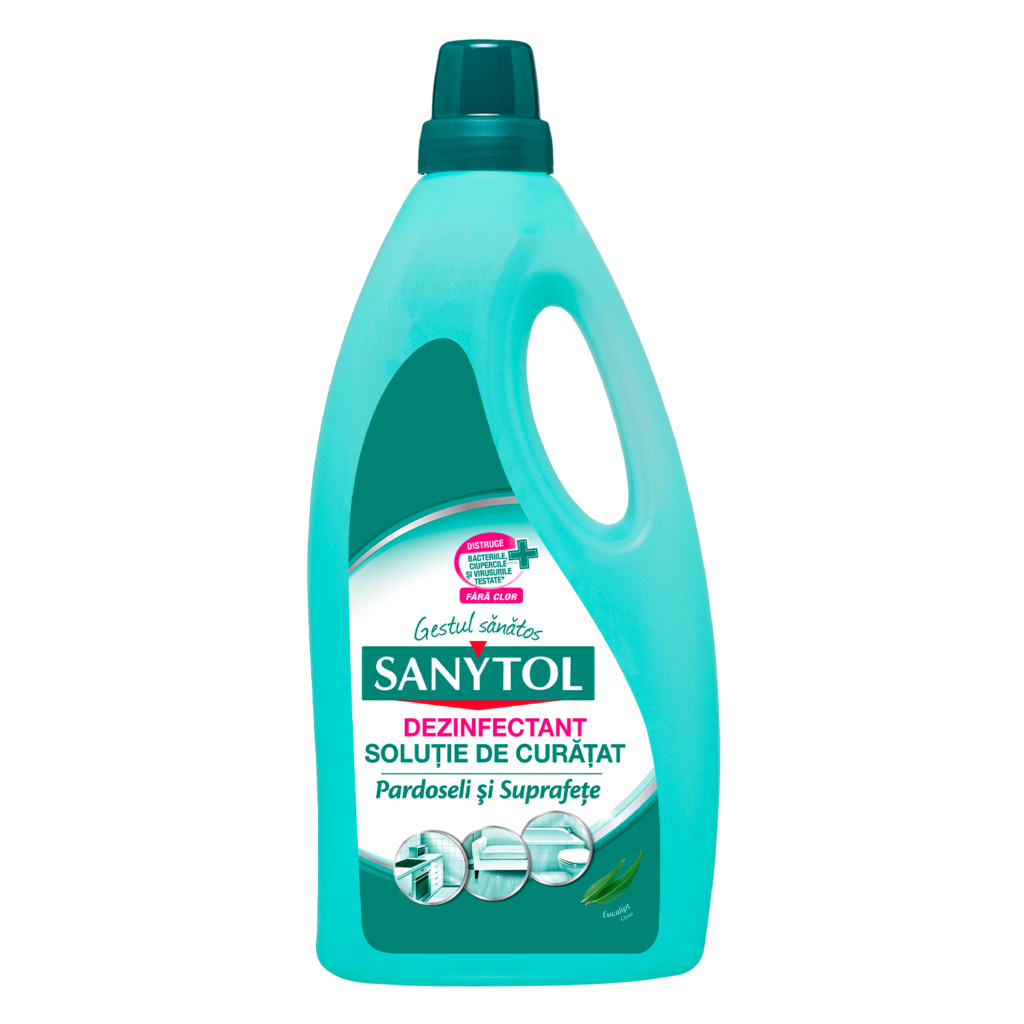 Sanytol, expertul în dezinfectare fără înălbitori - Sanytol