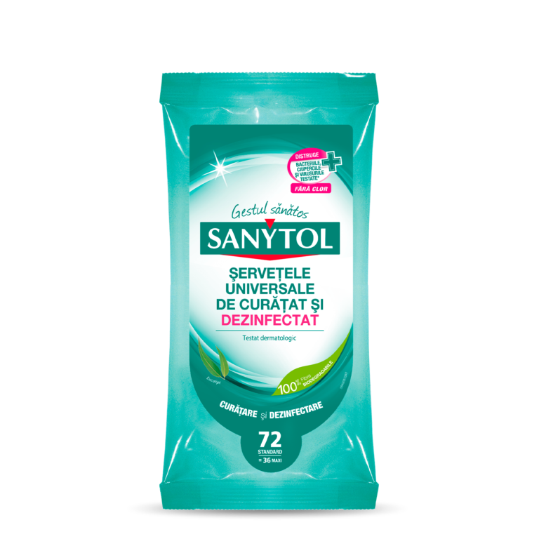 Sanytol, expertul în dezinfectare fără înălbitori - Sanytol
